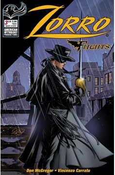 Zorro Flights #3 Cover A Puglia