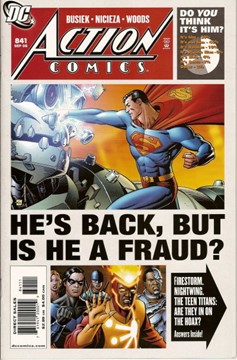 Action Comics #841 [Direct Sales]-Very Fine (7.5 – 9)
