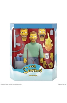 Simpsons Ultimates W2 Hank Scorpio Action Figure