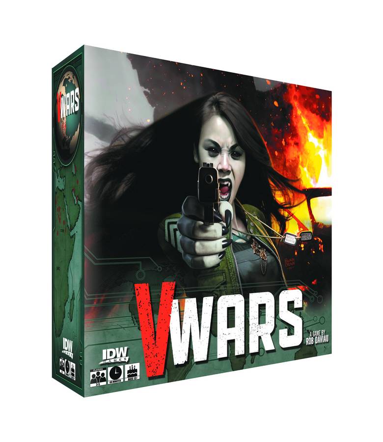 V-Wars Blood & Fire Board Game