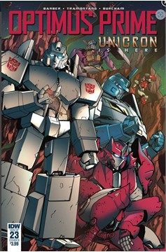 Optimus Prime #23 Cover B Tramontano