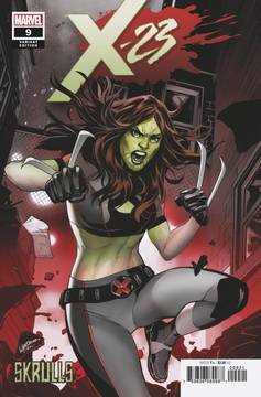 X-23 #9 Lupacchino Skrulls Variant (2018)