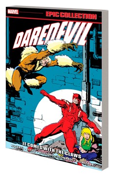 Daredevil Epic Collection Graphic Novel volume 12 It Comes With Claws