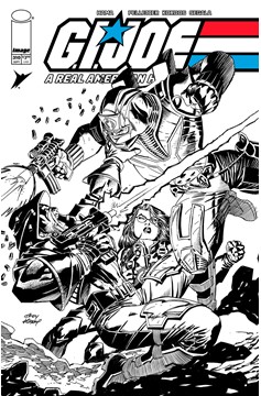 GI Joe A Real American Hero #310 Cover B Andy Kubert Black & White Variant