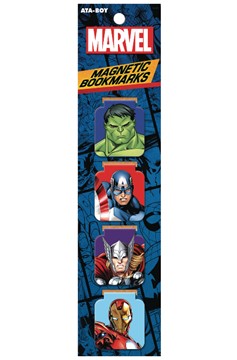 Magnetic Bookmarks with Hulk Cap Thor Ironman