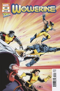 Wolverine #40 John Cassaday X-Men 60th Variant (Fall of the X-Men)