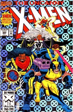 The Uncanny X-Men #300 [Direct]-Fine (5.5 – 7) [1St. App of Amelia Voght & 1St. Legacy Virus]