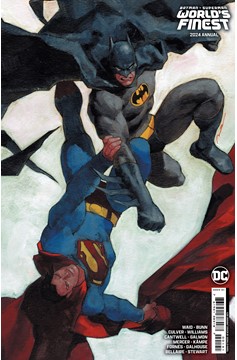 Batman Superman World's Finest 2024 Annual #1 (One Shot) Cover D 1 for 25 Incentive Gerald Parel Card Stock Variant