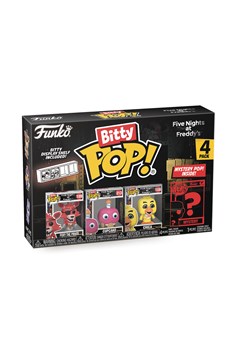 Five Nights At Freddy's Foxy Bitty Pop! Mini-Figure 4-Pack