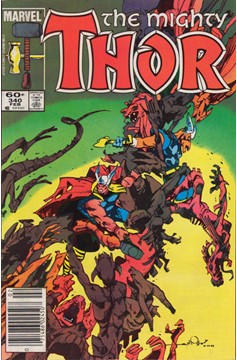 Thor #340 [Newsstand] - Fn+ 6.5