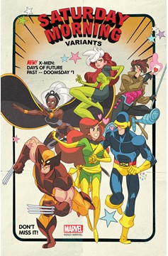 X-Men: Days of Future Past - Doomsday #1 Sean Galloway Saturday Morning Variant