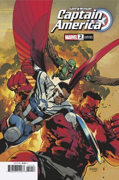 Sam Wilson: Captain America #2 Mahmud Asrar Variant 1 for 25 Incentive