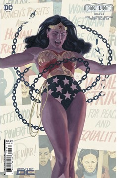 Wonder Woman #4 Cover C Julian Totino Tedesco Card Stock Variant