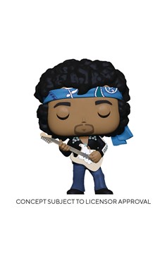 Pop Rocks Jimi Hendrix Live In Maui Jacket Vinyl Figure