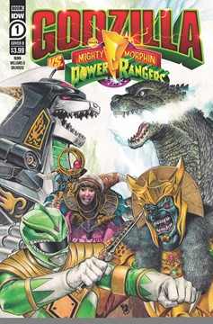 Godzilla Vs Power Rangers #1 Cover B Ej Su (Of 5)