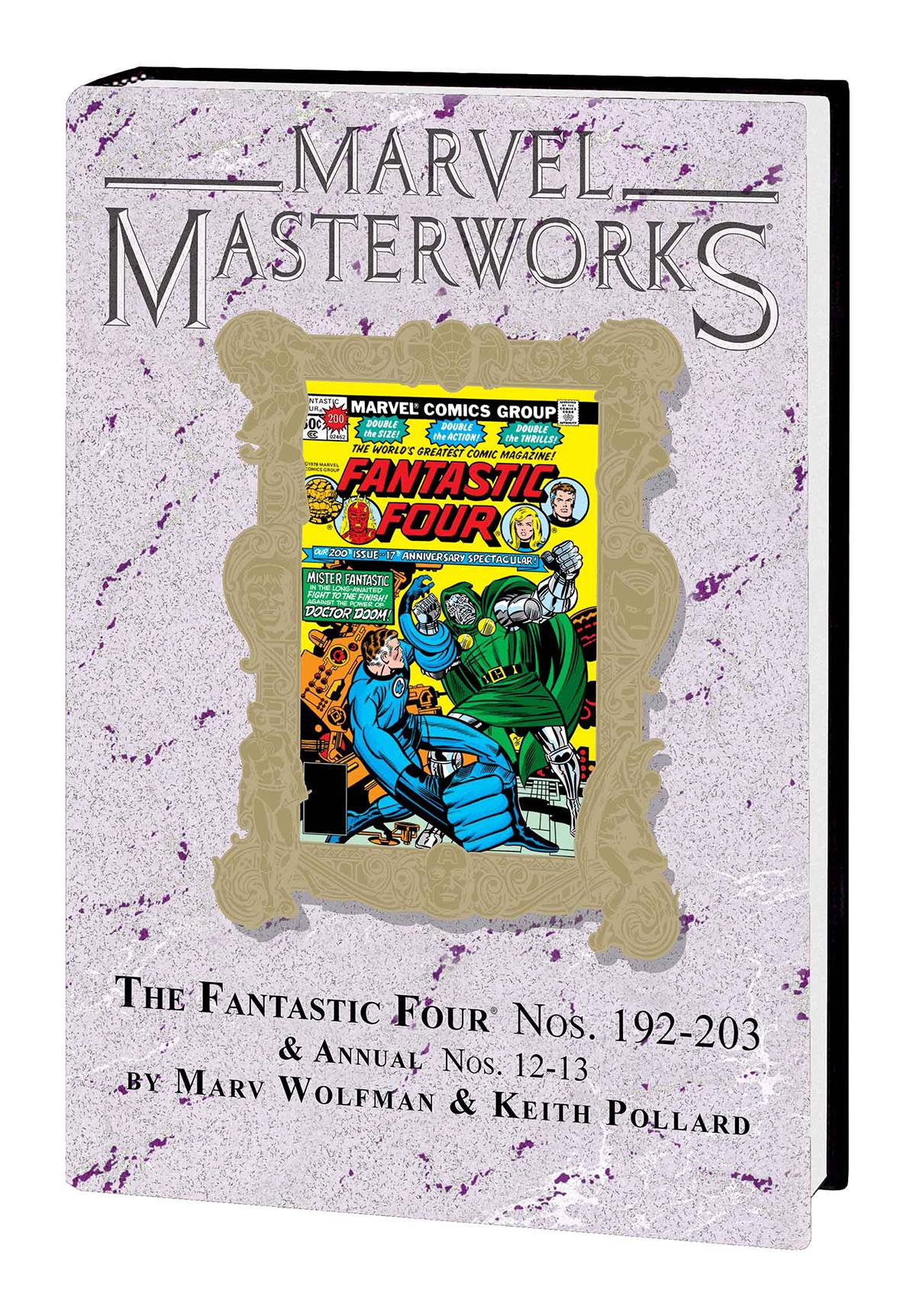 Marvel Masterworks Fantastic Four Hardcover Volume 18 Direct Market Variant Edition 236