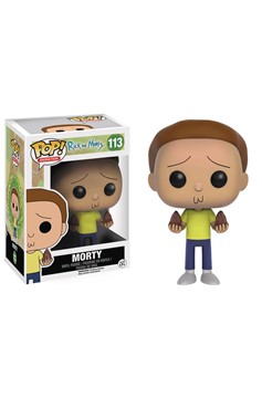 Pop Animation Rick and Morty Morty Vinyl Figure