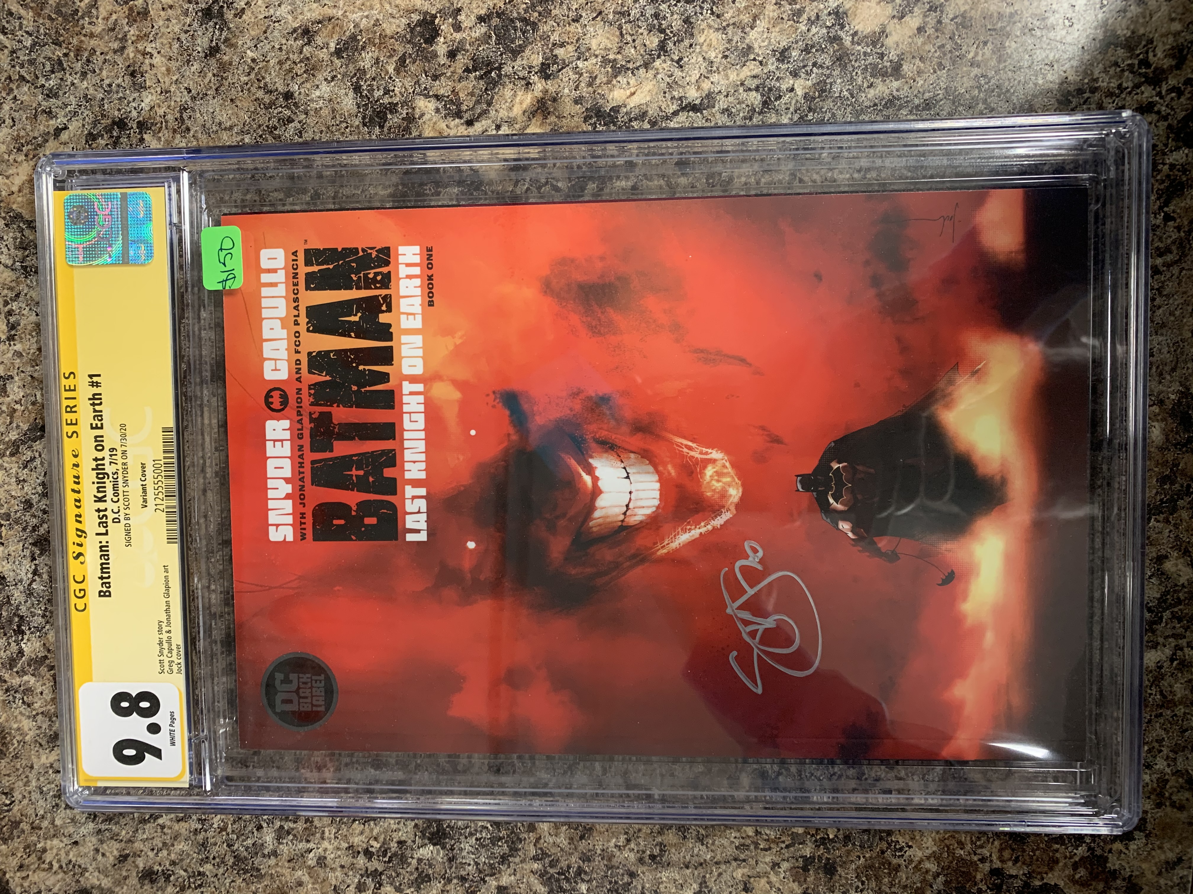 Comic Realms - Batman: Last Knight On Earth #1 CGC 