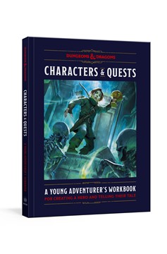 Dungeons & Dragons 5e Characters & Quests Workbook (Young Adventurer's Guide)