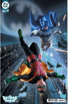 Batman and Robin #15 Cover E Mcfarlane Toys Card Stock Variant