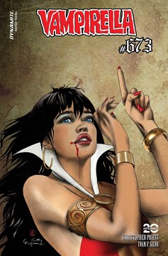 Vampirella #673 Cover F 7 Copy Incentive Gunduz Original