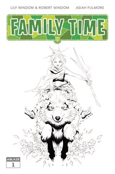 Family Time #1 Cover H 20 Copy Lee Black & White Incentive