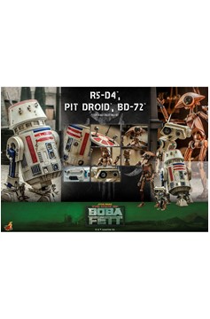 R5-D4, Pit-Droid & Bd-72 Star Wars Sixth Scale Figure Set
