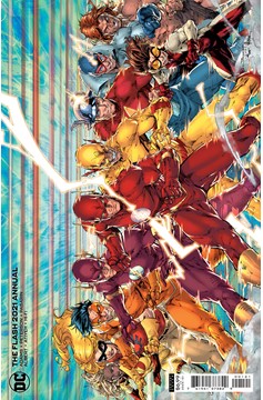 Flash 2021 Annual #1 Cover B Brett Booth Card Stock Variant