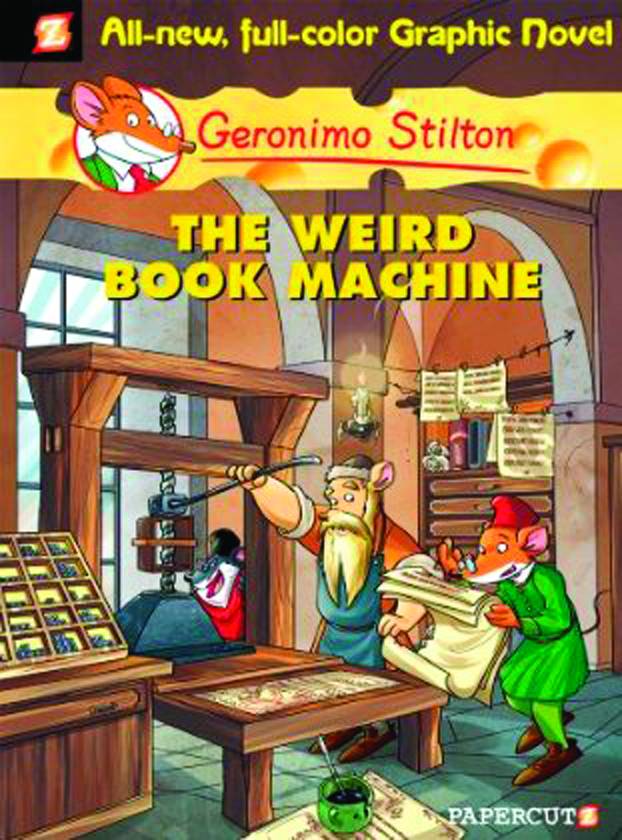 Geronimo Stilton Hardcover Volume 9 Weird Book Machine