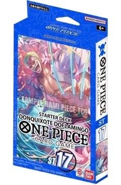 One Piece TCG: Blue Donquixote Doflamingo Starter Deck [ST-17]