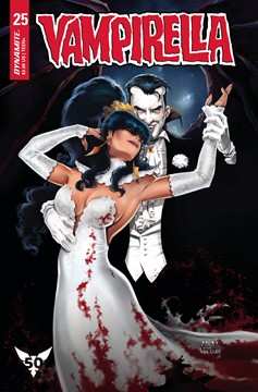 Vampirella #25 Cover Zd Last Call Bonus Rb White Original Art