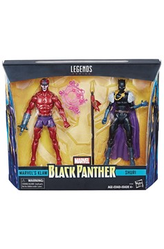 Black Panther Legends Shuri/klaw 6 Inch Action Figure 2 Pack Cs
