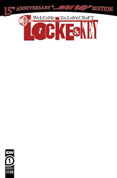 Locke & Key Welcome to Lovecraft #1 15th Anniversary Edition Cover D Sketch
