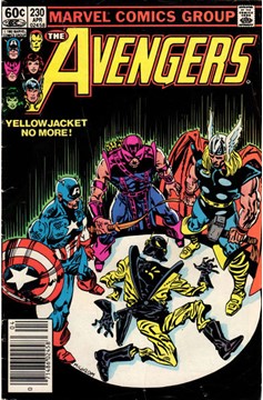The Avengers #230 [Newsstand]-Fine (5.5 – 7)