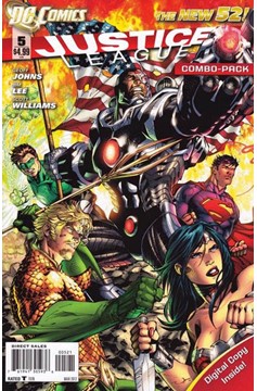 Justice League #5 Combo Pack (2011)