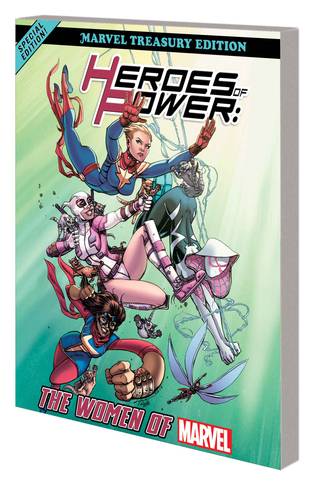 Heroes Power Women Marvel All New Marvel Treasury Edition Graphic Novel