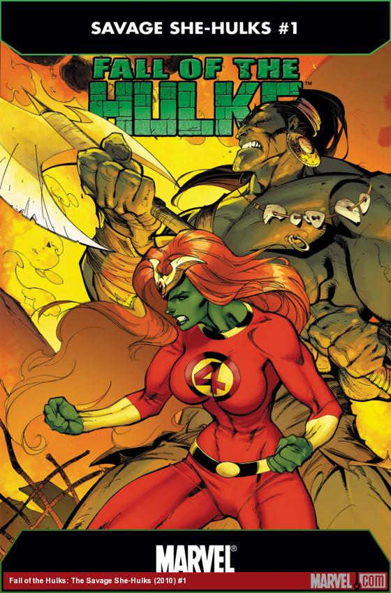 Fall of the Hulks The Savage She-Hulks #1 (2010)