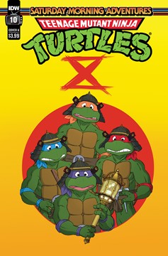 Teenage Mutant Ninja Turtles Saturday Morning Adventures Continued! #10 Cover A Schoening