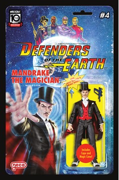 Defenders of the Earth #4 Cover B Djordje Djokovic Action Figure Variant (of 8)