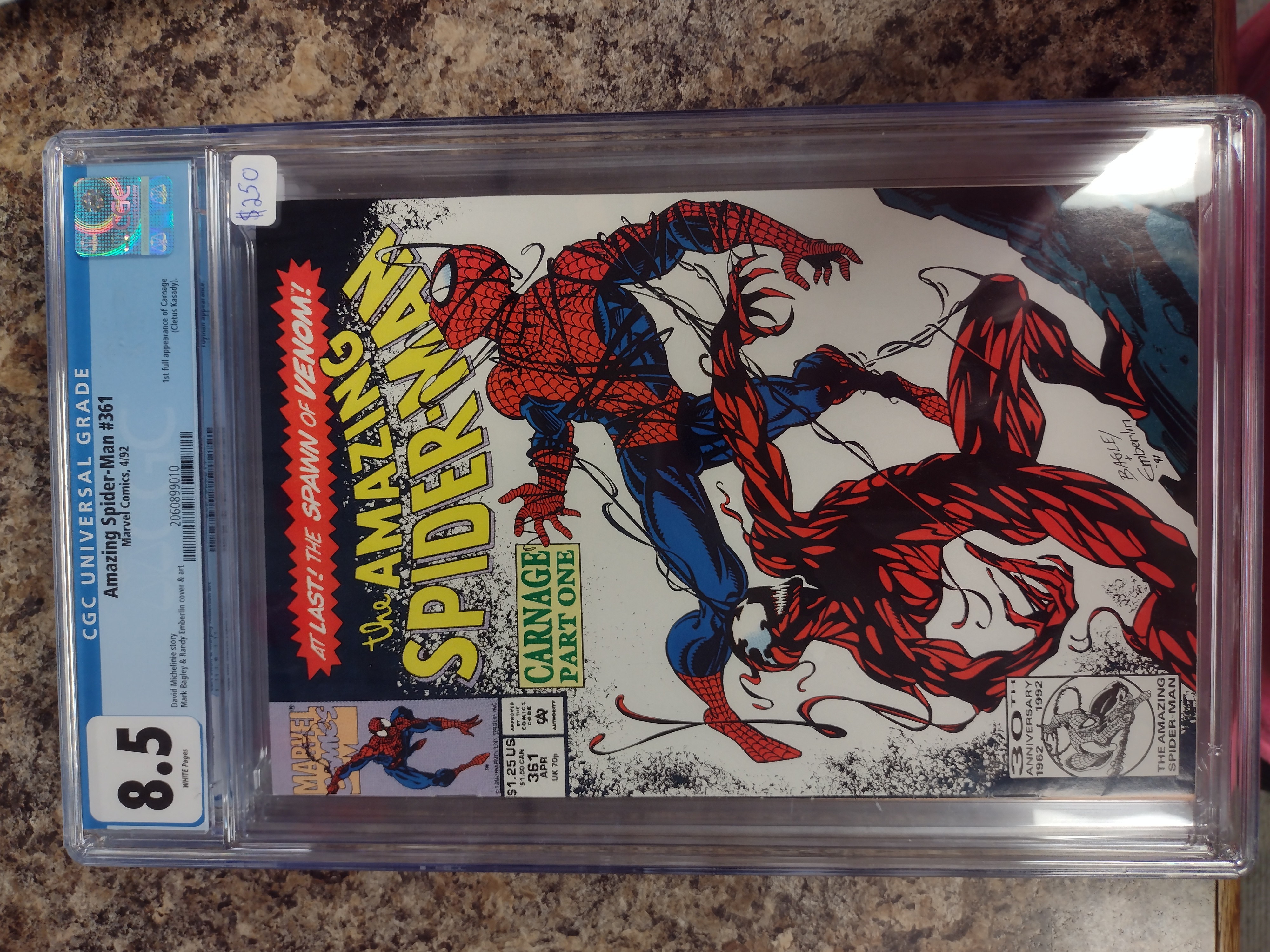 Amazing Spiderman #361 CGC 