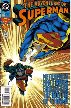 Adventures of Superman #506 [Direct Sales]-Near Mint (9.2 - 9.8)