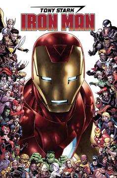 Tony Stark Iron Man #15 Cheung Marvel 80th Frame Variant (2018)