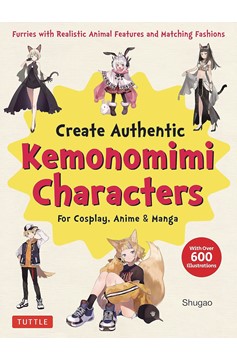 Create Kemonomimi Characters Cosplay Anime & Manga Soft Cover