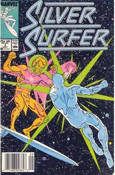 Silver Surfer #3 [Newsstand]-Fine (5.5 – 7)