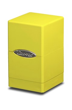 Ultra Pro Satin Tower Deck Box: Bright Yellow