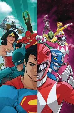 Justice League Power Rangers Hardcover