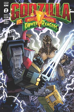 Godzilla Vs Power Rangers #2 Cover B Netho Diaz (Of 5)