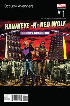 Occupy Avengers #1 Hip Hop Variant