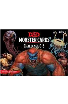 Dungeons and Dragons RPG: Monster Cards - Challenge 0-5 Deck (268 cards)