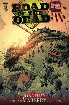 Road of the Dead Highway To Hell #3 Cover B Moss